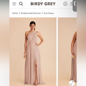 Birdy Grey Kira Dress Chiffon Taupe
